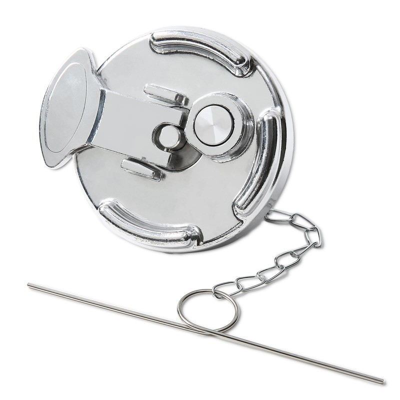 JKIANTECH 4" Non-Locking Diesel Fuel Cap, Compatible with 1972-2017 Peterbilt