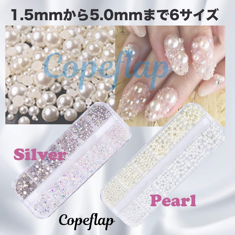 Copper Flap Nail Stone Nail Parts, Glitter Parts, Crystal Case,