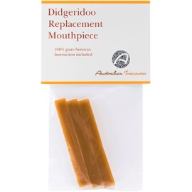 Australian Treasures - Beeswax for Didgeridoo Mouthpiece - Pure Beekeeper Beeswax - Natural Colour
