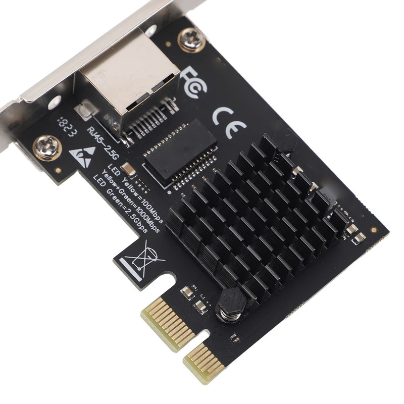 PCIe Network Card RTL8125B 2.5G Gigabit RJ45 Port PCI Express