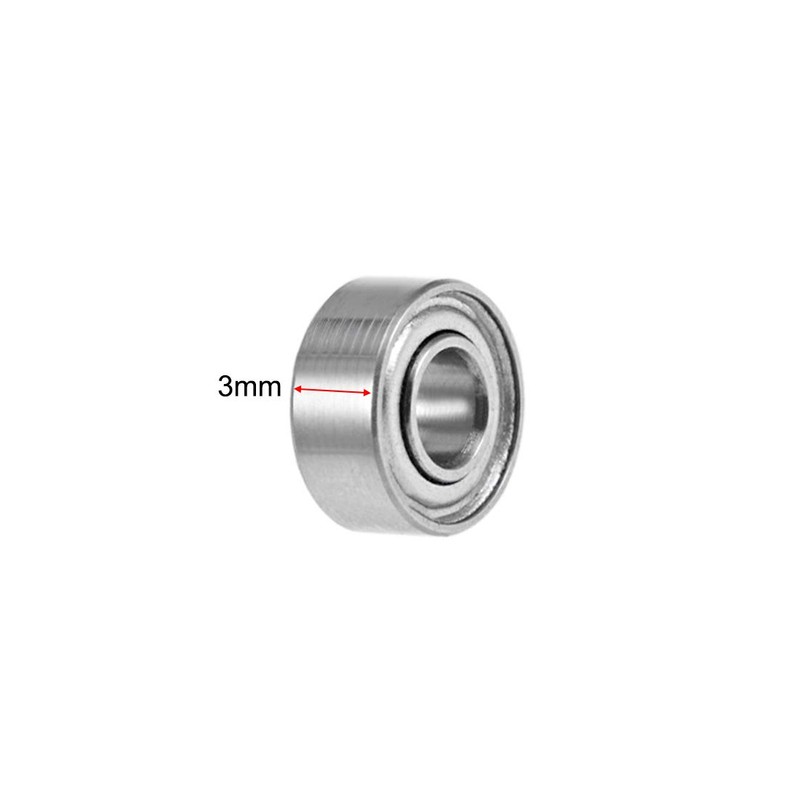 sourcing map 683ZZ Deep Groove Ball Bearings 3mm x 7mm