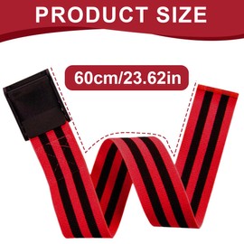 IKOPFLN Pack of 2 Occlusion Bands Blood Flow Restriction Bands Flexible Arms and Legs Get Male Muscles, blue, M