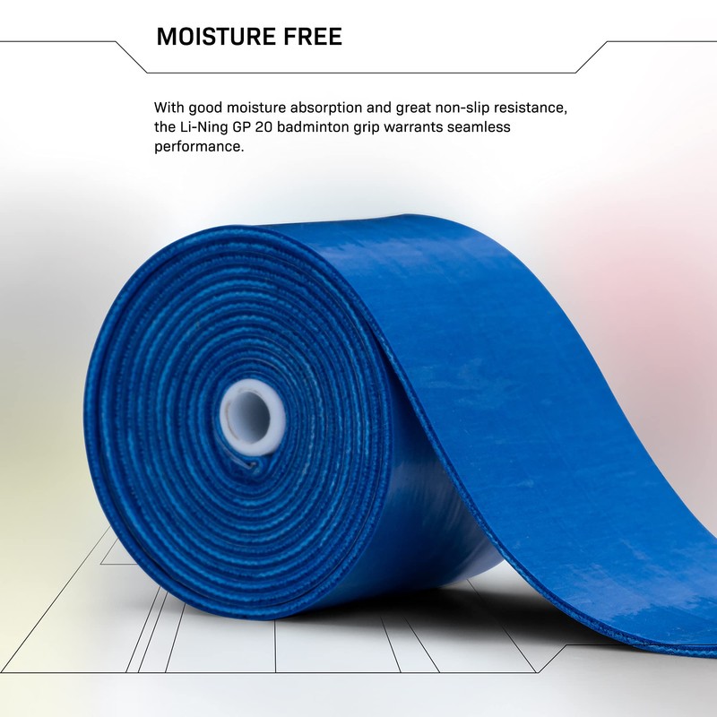 Li-Ning GP20 Pack of 6 Assorted Overgrip