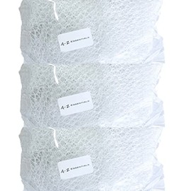 3x African Body Exfoliator-WHITE