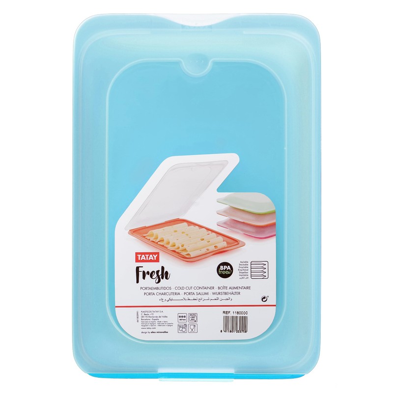 TATAY 1180002 - Bandeja porta Embutidos apilable con sistema Fresh,