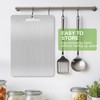 Titanium Cutting Board, Double Sided Stainless Steel Non Toxic Cutting