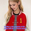 1 PCS 4.0" Yellow Chenille Number Patches, Iron on Patches