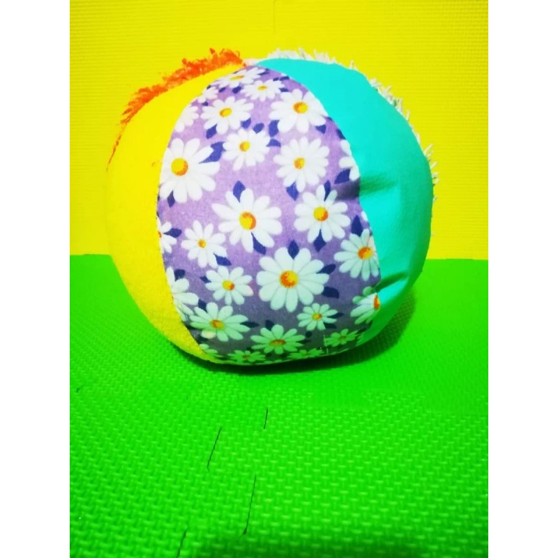 Castillo didáctico Pelota De Texturas Y Sonido Estimulación Temprana 20cm