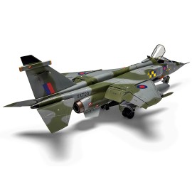 Airfix 1/48 Plastic Model Kit DCD Level 4 SEPECAT for Jaguar GR.1/GR.1A Aircraft with 4 Scheme Options for RC Airplanes