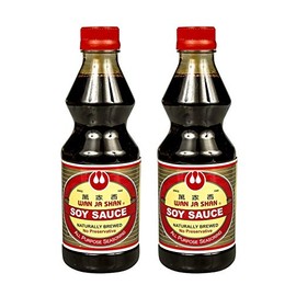 Wan Ja Shan Naturally Brewed Soy Sauce (2 Pack, Total of 33.8fl.oz)