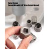 14 Pcs Screw Extractor Set, Impact Bolt and Nut Remover