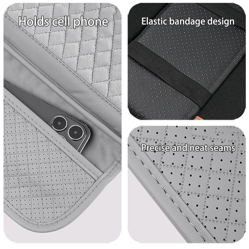 Cxtiy Car Center Console Cover,Microfiber Warm Soft Car Armrest Cover