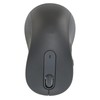 Wireless Mouse Black BT Or USB Receiver Silent Click Adjustable