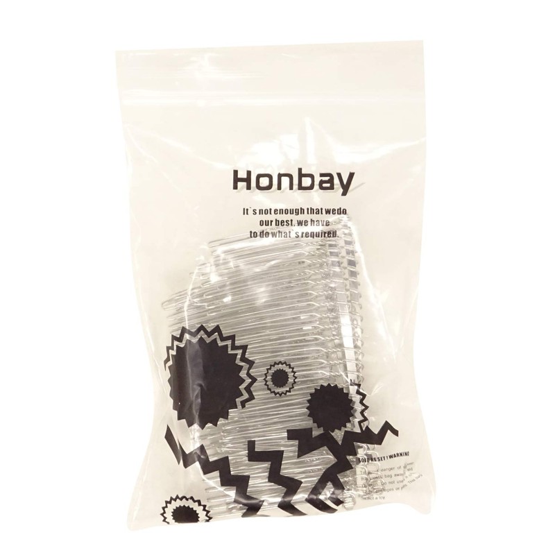 Honbay 6PCS Silver Fancy DIY Hair Clips Metal Wire Hair