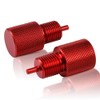 Blueshyhall 2PCS Brake Proportioning Valve Bleeder Tool Red, GM Brake