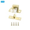 PATIKIL Cabinet Latches Double Roller Latches Set of 4 Stainless