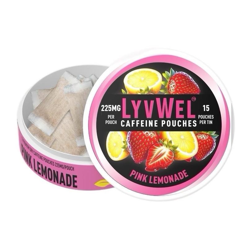 Lyvwel Caffeine Pouch - 225mg Caffeine Energy Drink Pack for