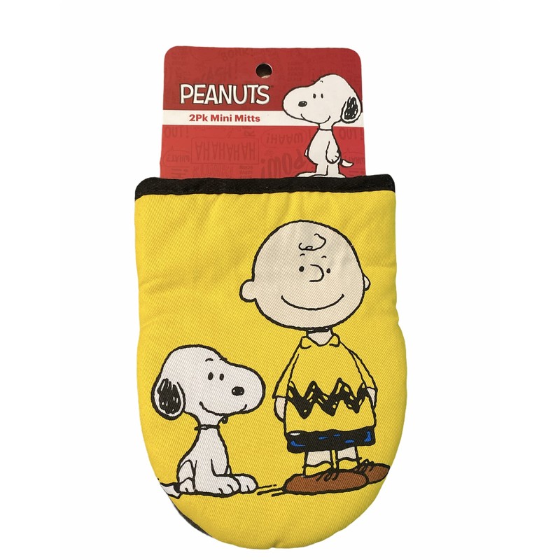 Peanuts 2pk Mini Mitts
