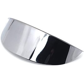 HASkulle Headlight Trim Ring Decorate Visor Chrome 7 Inches Headlamp Headlight Visor Compatible with 1984-2016 for Harley Davidson Parts 7 Inches Headlamp Softail Slim Street Glide Road King, Silver