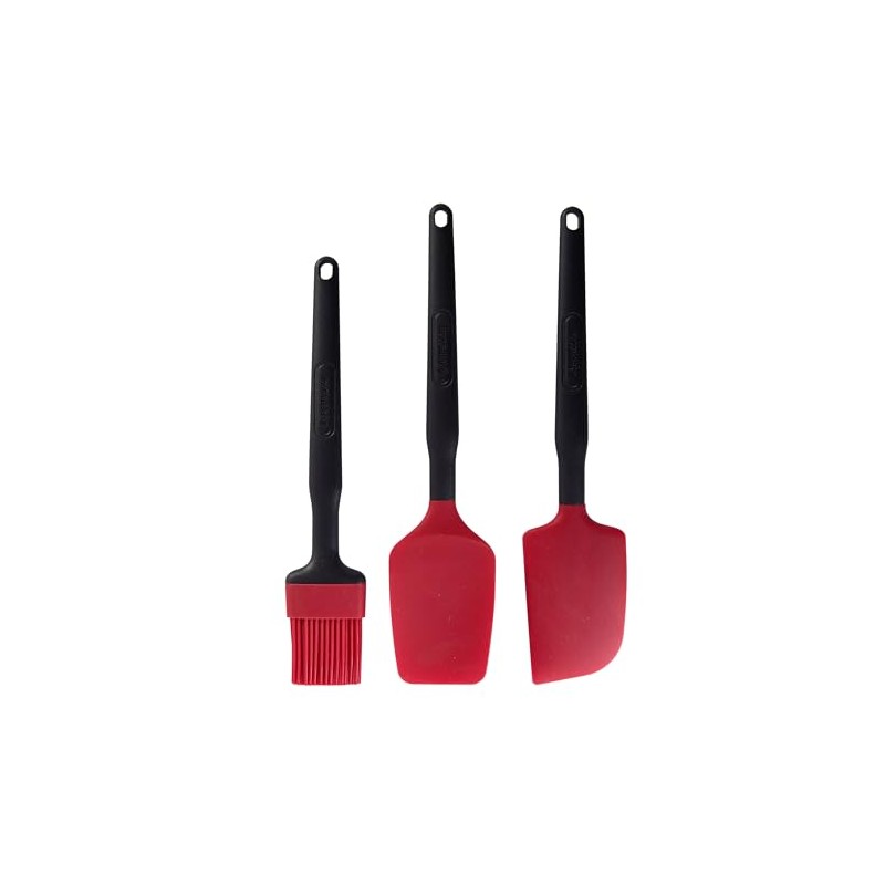 Farberware Classic Mini Baking Set, 3-Piece Silicone Kitchen Utensils –