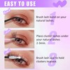 Heracks Lash Bond and Seal Eyelash Glue, Waterproof Cluster Eyelash