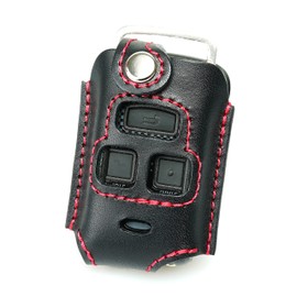 [Leather Chaya] Toyota Rise Romy Daihatsu Rocky Tall Tanto Subaru Mitsubishi Nissan Mazda Engine Starter, Genuine Leather, Black