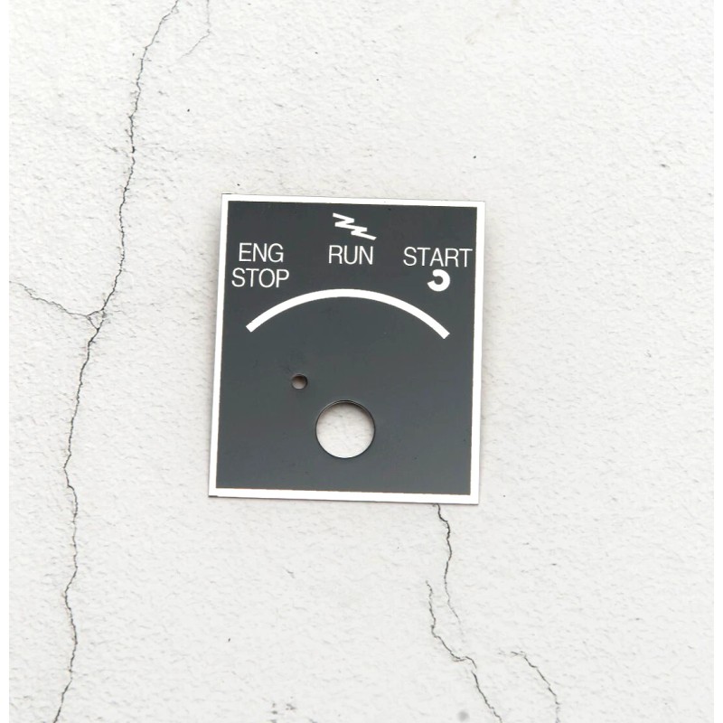 HMMWV Humvee light controller switch w ignition switch plate M998