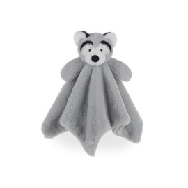Apricot Lamb Smart Raccoon Security Blanket for Babies, Soft Loveys for Baby Boy and Girl, 14 Inches for Infant and Toddlers