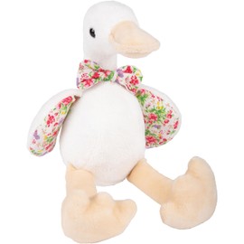 Suki Gifts International Gifts 14425 Ditsy Floral Delphi Duck Cuddly Toy, Multi-Colour