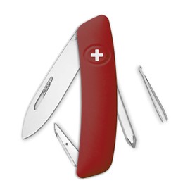 Navaja Swiza POLISHED Standard D02, 6 funciones, rojo oscuro