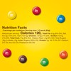 M&M'S Milk Chocolate Candy Peg Bag, 2.55 oz (Pack of