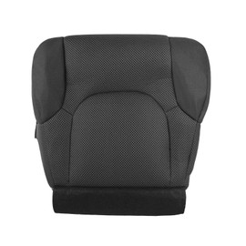 AUTOKAY Front Lower Passenger Bottom Cloth Seat Cover for Nissan Frontier 2005-2019, Dark Gray