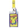 Pompompurin 2-Sided ID Lanyard Badge Holder with Character Design Card