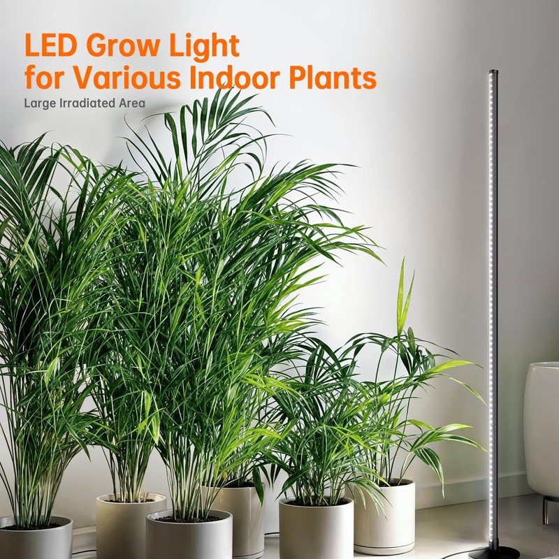 Bstrip Standing Grow Light for Indoor Plants, Vertical Grow Light
