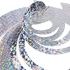 6PCS Bird Repellent Reflector Silver Spiral Bird Repellent Sheet Scare