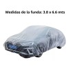 Estuchelandia Cubierta Para Carro Coche Sedan Plastico Desechable Exterior