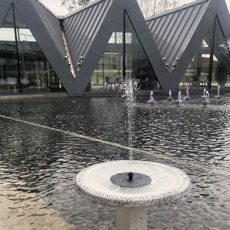 Solar Fountain High Efficiency Floating Solar Powered Bird Bath Water