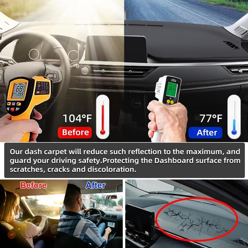 SKYLOTEC Dash Cover Custom Fit for Kia Seltos 2021 2022