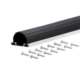 M-D Building Products Black Aluminum/Vinyl Weatherstrip for Garage Doors