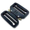 TXZWJZ Metal Buckle Dual Adjustable Tactical Belt Buckle,2inch（50mm） Heavy Duty
