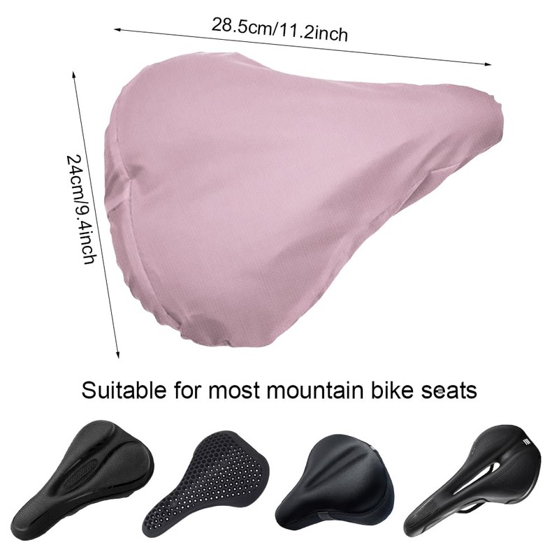 Bicycle Seat Rain Cover Bicycle Saddle 28 x 24 cm