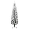 FAMIROSA 7 ft Slim Artificial Half Christmas Tree with Stand