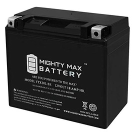 Mighty Max Battery YTX20L-BS Battery for Yamaha Big Bear Grizzly Kodiak YFM400 400, 450 Brand Product
