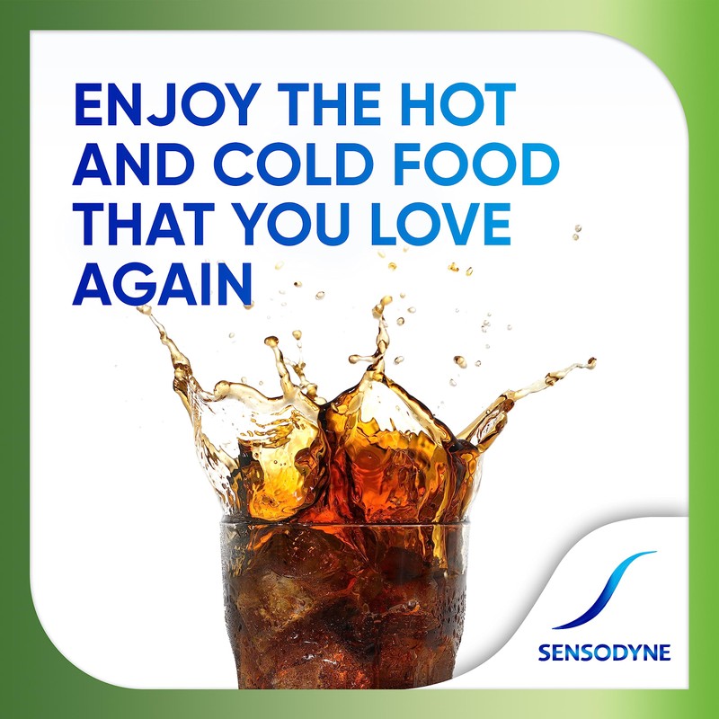 Sensodyne Fresh Mint Cavity Prevention and Sensitivity Relief Toothpaste, Sensitive