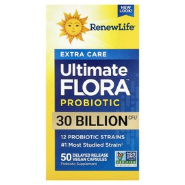 RenewLife  Suplemento Alimenticio de Probióticos  50 Cápsulas  Sin OMG                                                                                