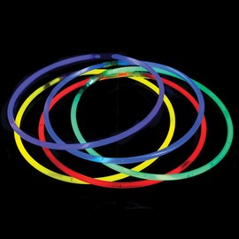 Rhode Island Novelty 22" ASSORTED COLOR GLOW NECKLACES