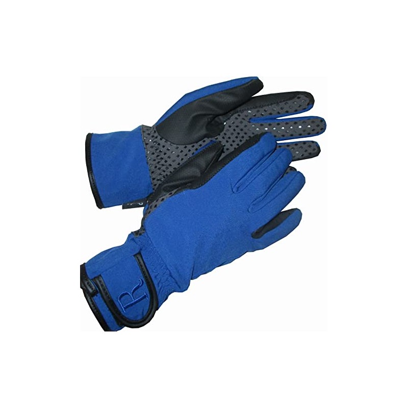 Ryda Ladies Softshell Waterproof Fully Lined Yard Gloves Winter Horse