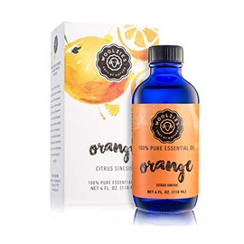 Woolzies 100% Pure & Natural Sweet Orange Essential Oil | Best Undiluted Therapeutic Grade Citrus Oil – Happiness Energize & Motivate | Uplifting Scent for Mind & Body 4 Fl oz