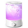 MEGAWISE 3.5L Cool Mist Humidifier with Top Refill, Large Capacity