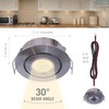 Armacost Lighting 2" 3-Watt Swivel Recessed LED Light, 4000K, Matte